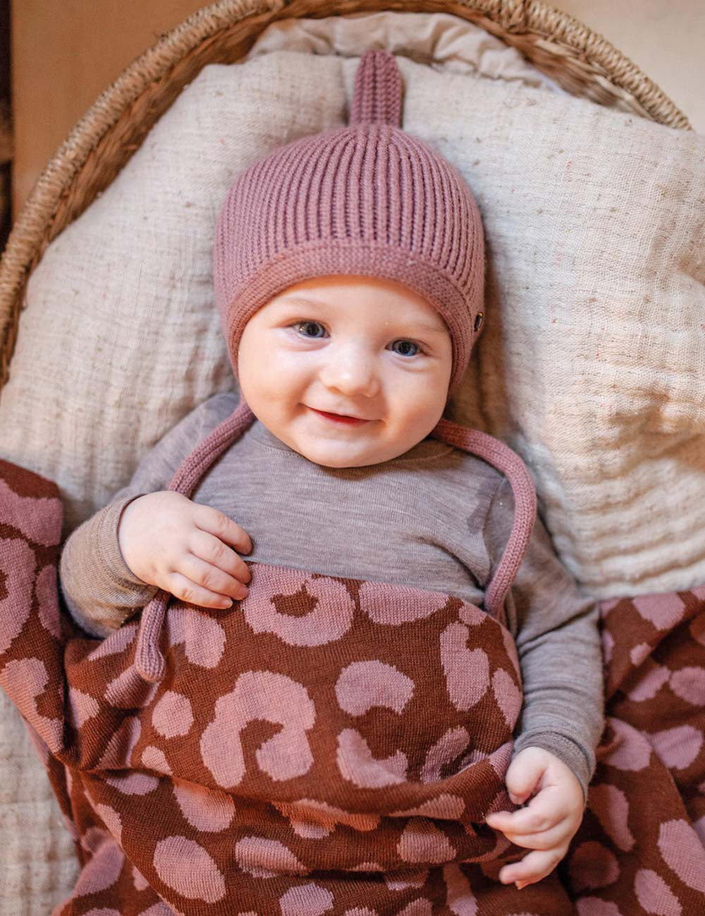 Gorro infantil PINNI rosa