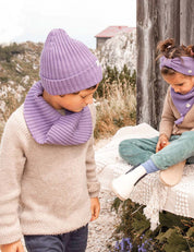 Écharpe tube BOB violet