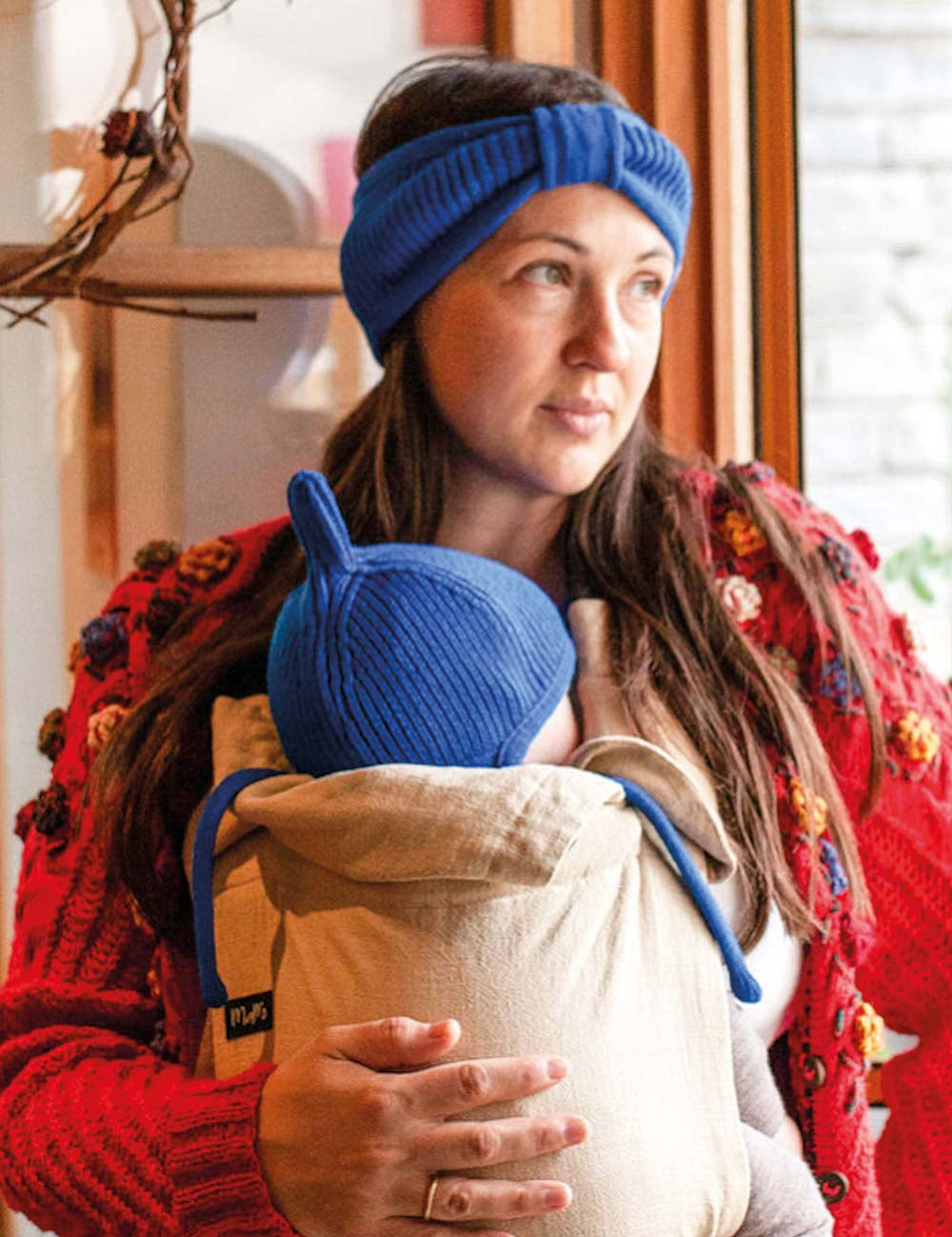 Kinderstirnband ELLA königsblau Kleinkind
