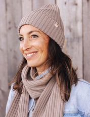 Children's scarf SAMI beige