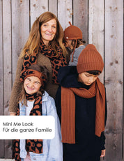 Children's scarf SAMI brown