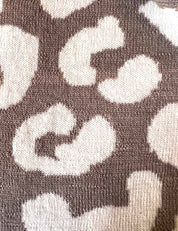 Baby blanket LEO beige / cream white