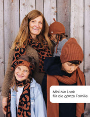Bandeau enfant LEO marron/noir
