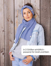Stirnband ELLA hellblau