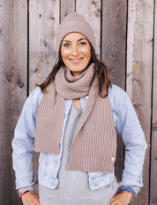 Children's scarf SAMI beige