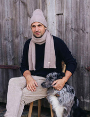Children's scarf SAMI beige