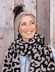 Children's headband ELLA beige