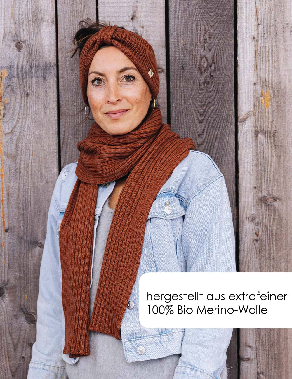 Schal SAMI braun