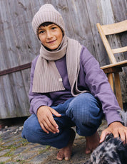Children's scarf SAMI beige