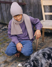 Children's scarf SAMI beige