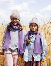 Children's scarf SAMI purple