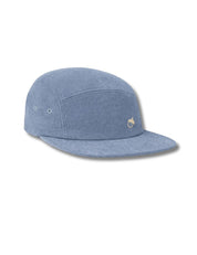 Kinder Cord Cap hellblau