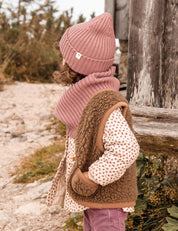 Bonnet rose pour adultes