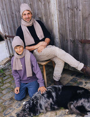 Children's scarf SAMI beige