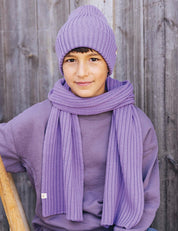 Children's scarf SAMI purple