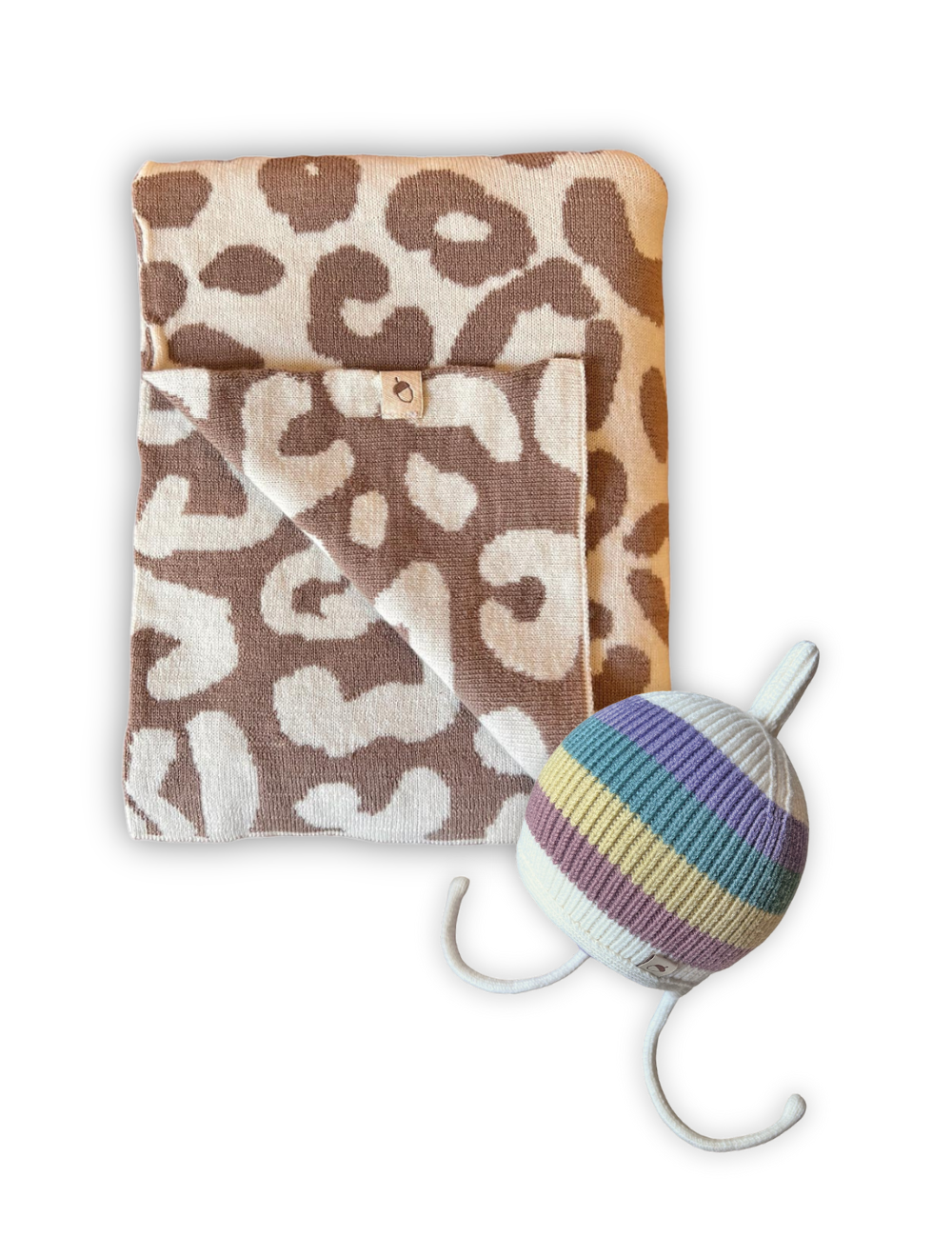 SET - Leo Babydecke & Babymütze PINNI