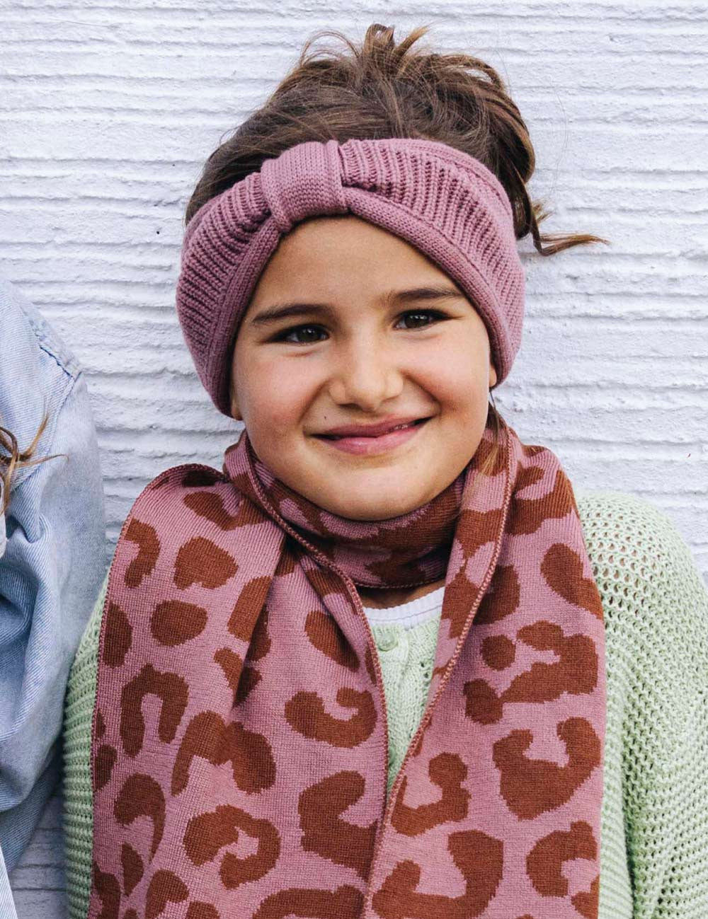 Børnepandehårbånd ELLA rosa