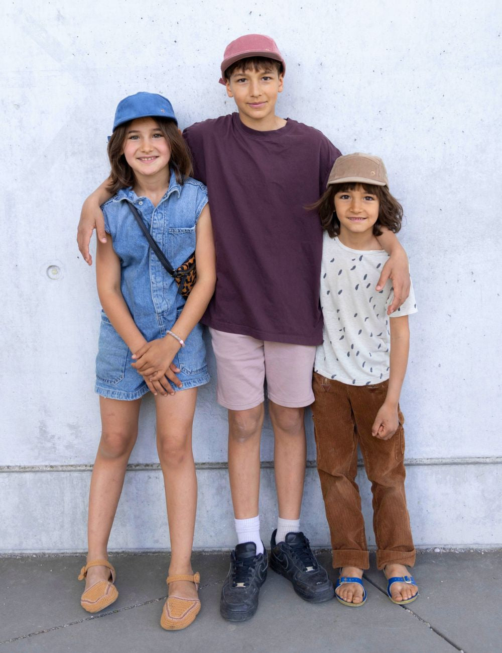 Kinder Cord Cap beige