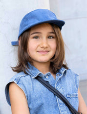 Kinder Cordkeps ljusblå