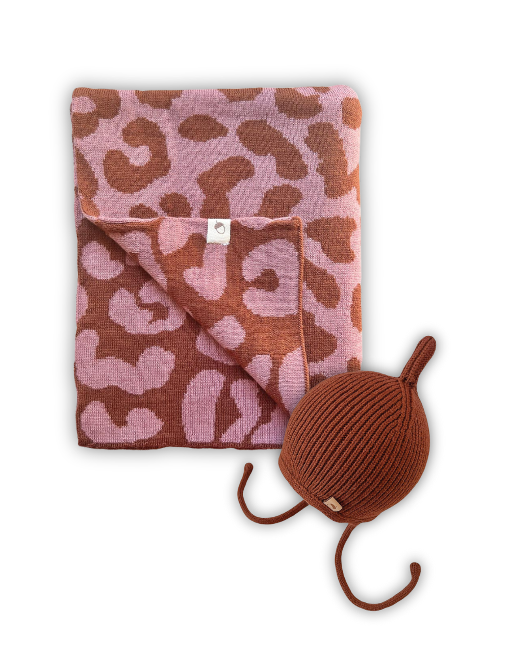 SET - Leo Babydecke & Babymütze PINNI