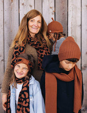 Children's headband LEO brown/black