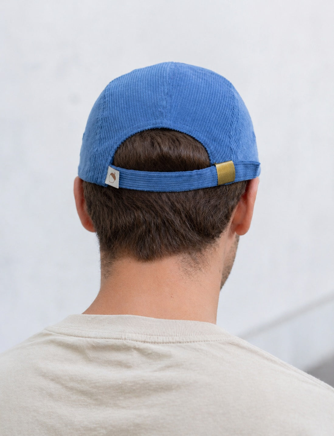 Capuchon de cordon pour adultes bleu clair