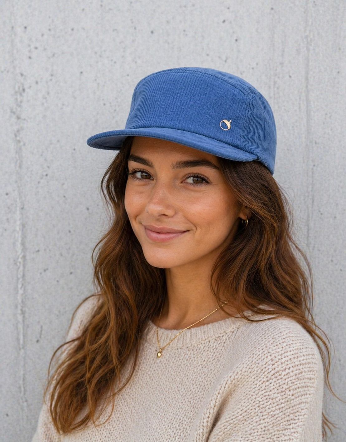 Capuchon de cordon pour adultes bleu clair