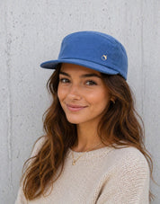 Capuchon de cordon pour adultes bleu clair