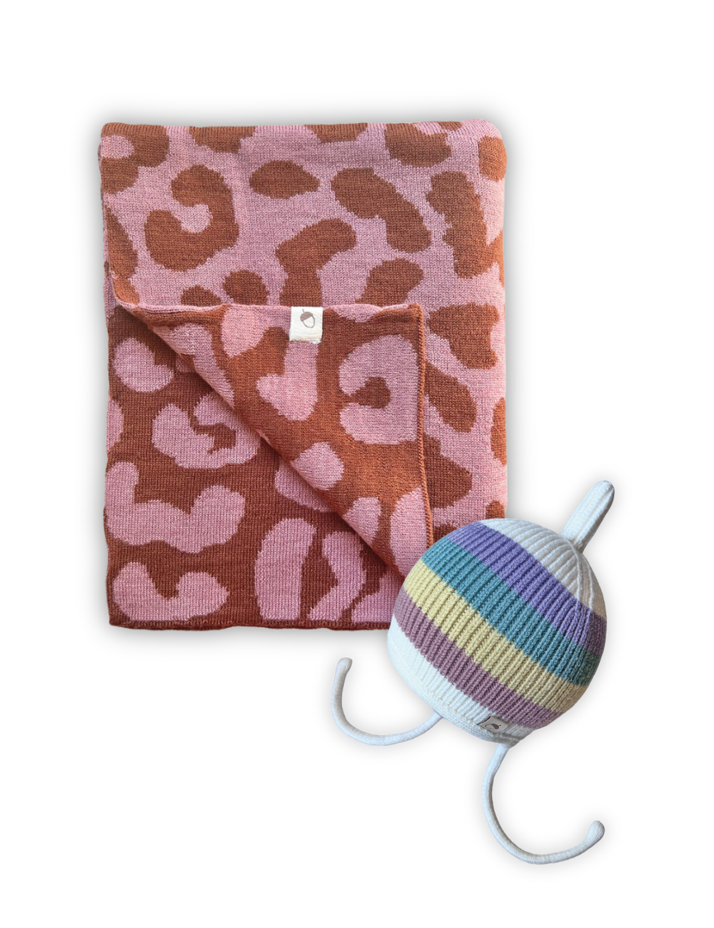 SET - Leo Babydecke & Babymütze PINNI