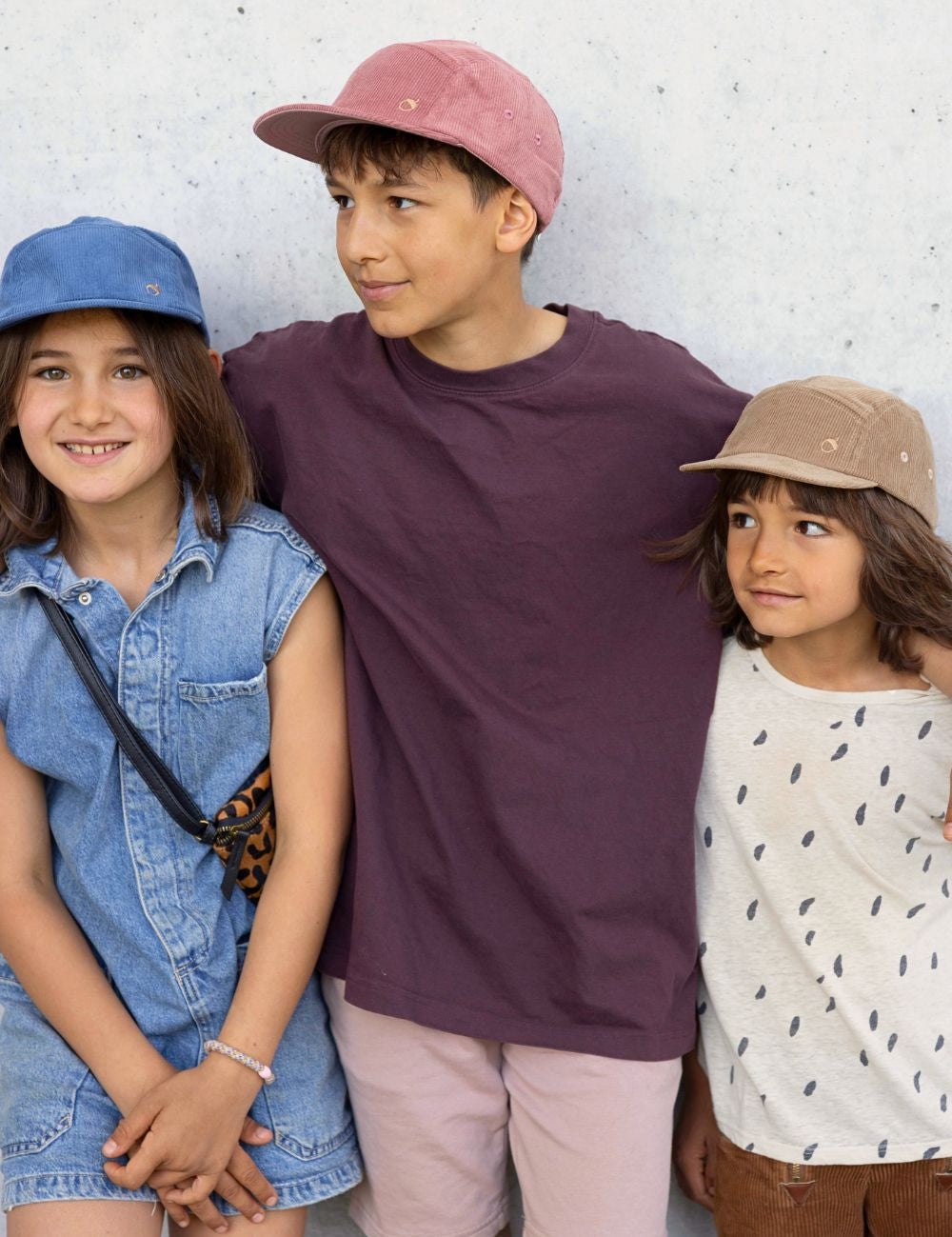 Kinder Cord Cap beige