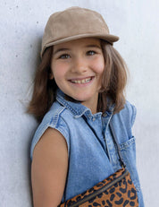 Kinder Cord Cap beige