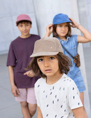 Kinder Cord Cap beige