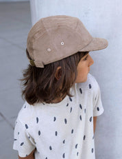 Kinder Cord Cap beige