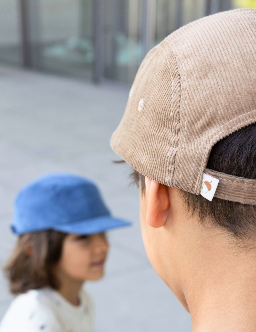 Kinder Cord Cap beige