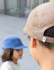 Kinder Cord Cap beige