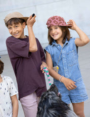 Kinder Cord Cap beige