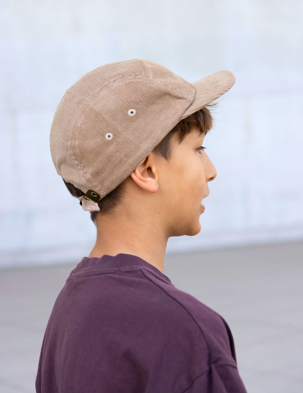 Cord Cap for Adults Pink