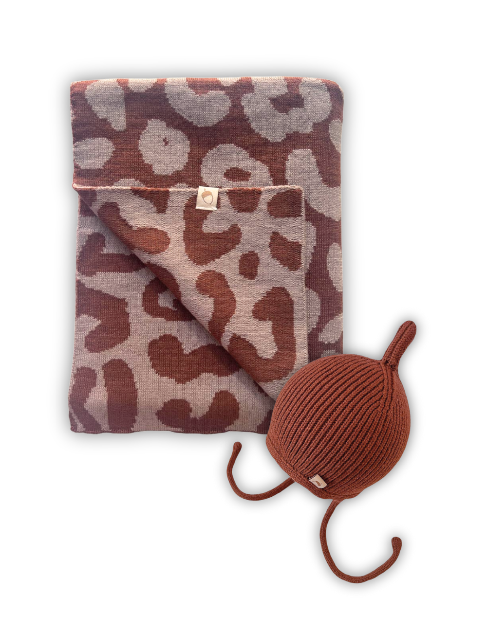 SET - Leo Babydecke & Babymütze PINNI