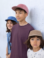 Kinder Cord Cap rosa