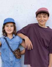 Kinder Cord Cap rosa