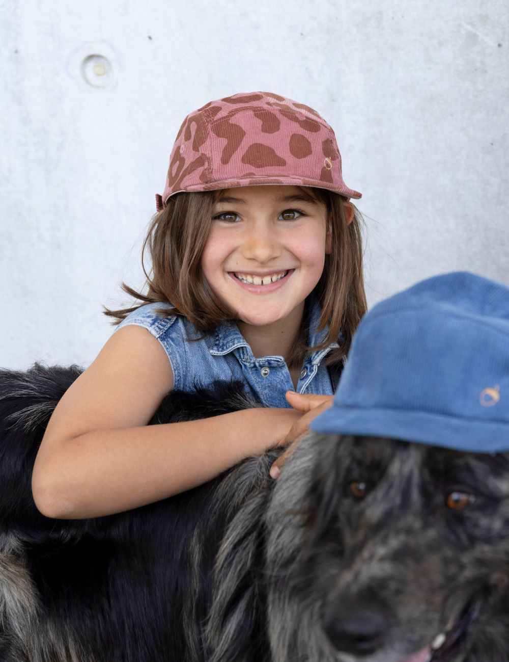 Casquette en velours côtelé pour enfant leo