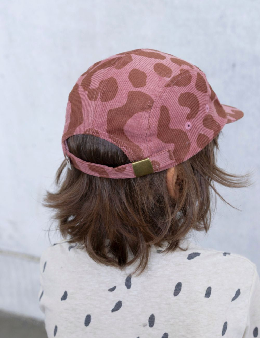 Casquette en velours côtelé pour enfant leo