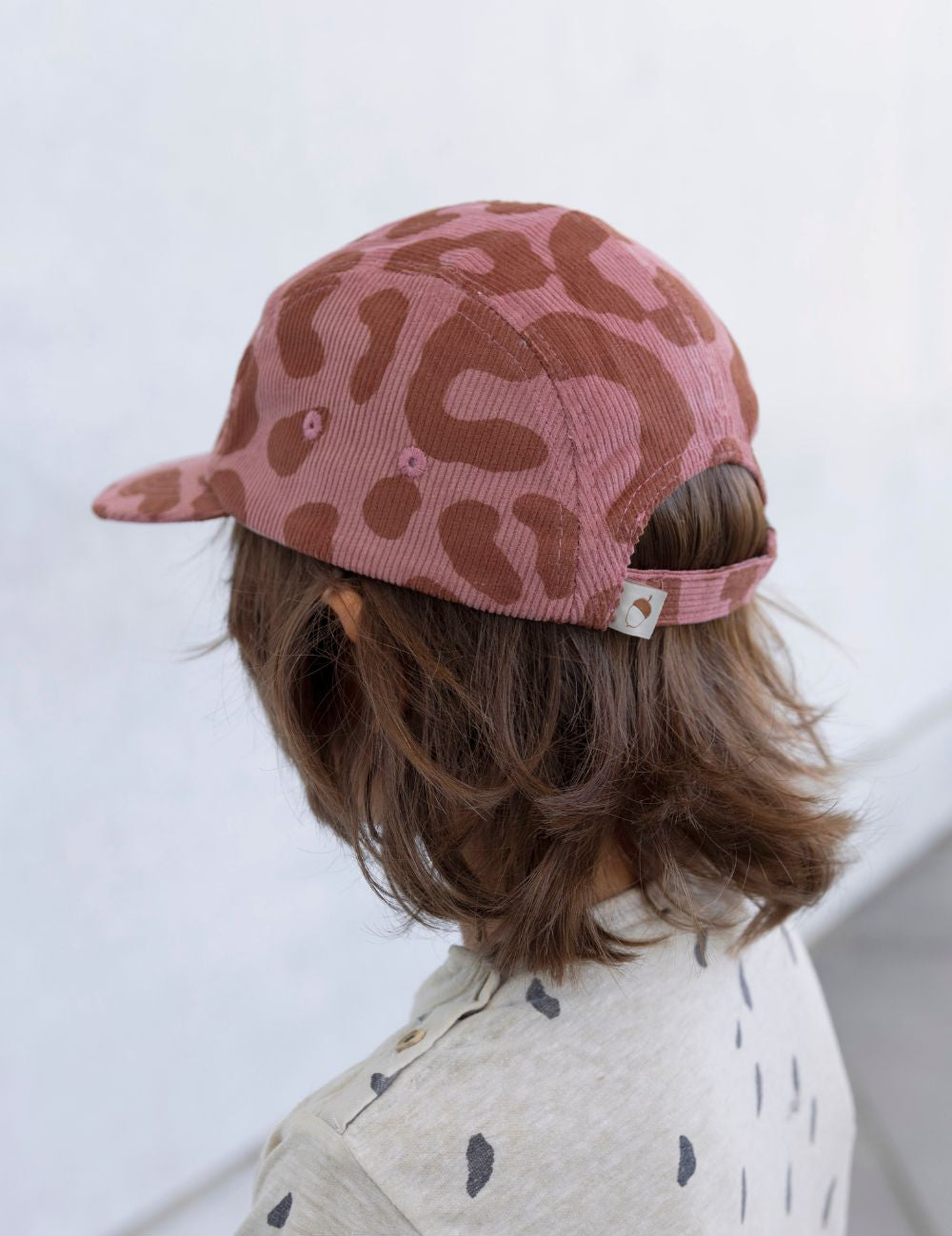 Casquette en velours côtelé pour enfant leo