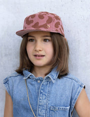 Casquette en velours côtelé pour enfant leo