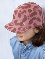 Casquette en velours côtelé pour enfant leo