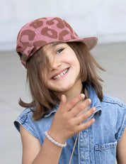 Casquette en velours côtelé pour enfant leo