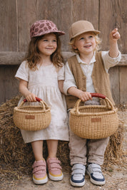 Casquette en velours côtelé pour enfant leo