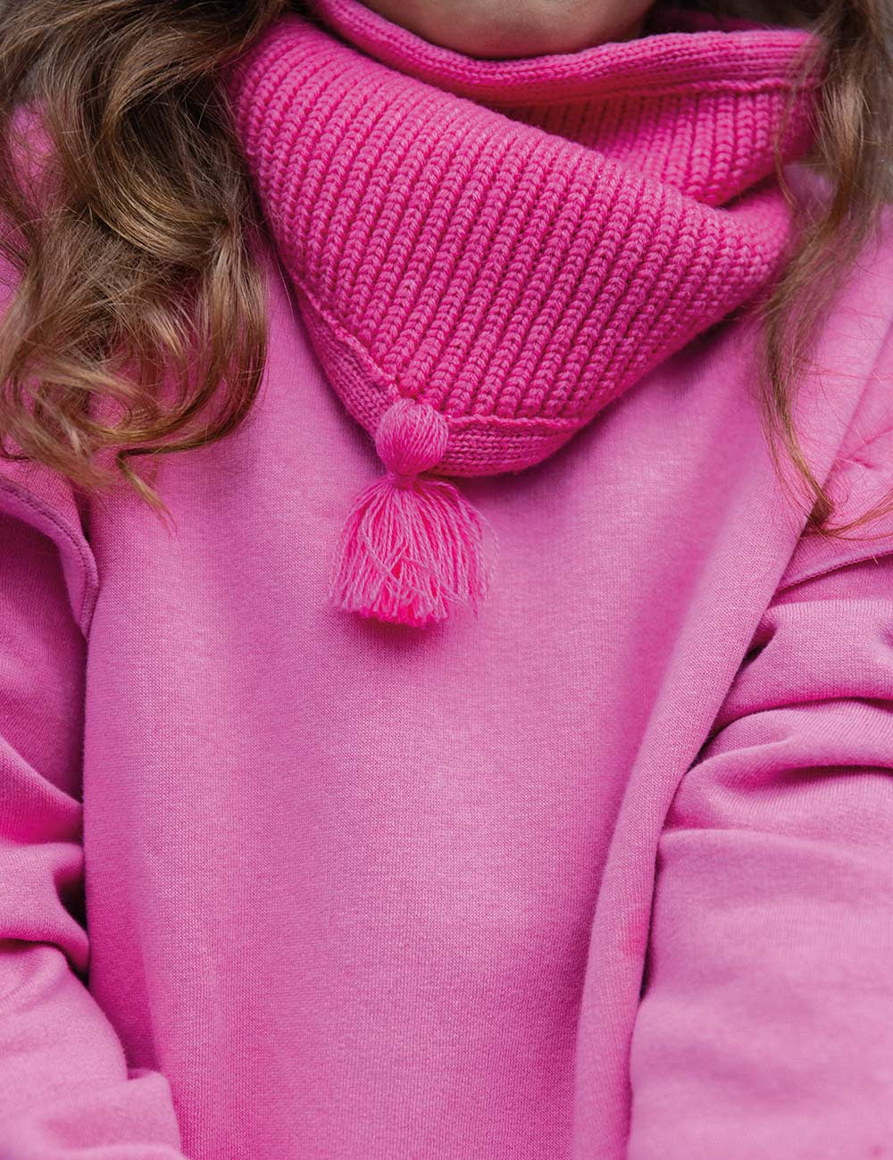 Schlauchschal für Kinder LOOPI pink