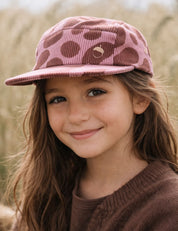 Casquette en velours côtelé pour enfant leo