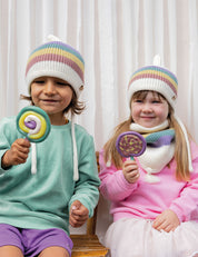 Children's hat PINNI Rainbow